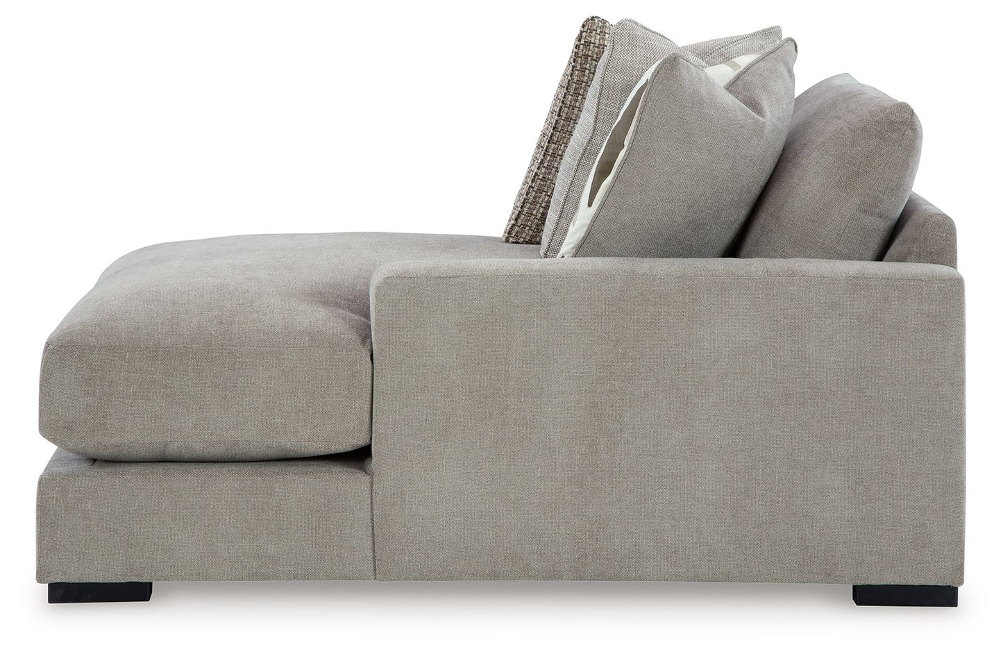 Aslan Court - Pebble - Raf Corner Chaise