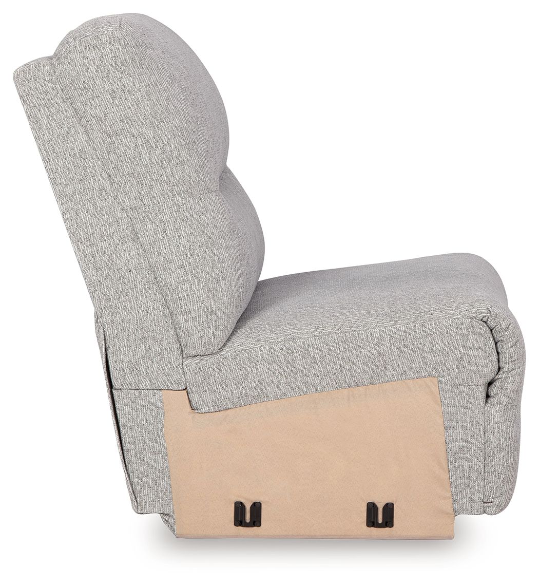 Acklen Place - Pewter - Armless Chair