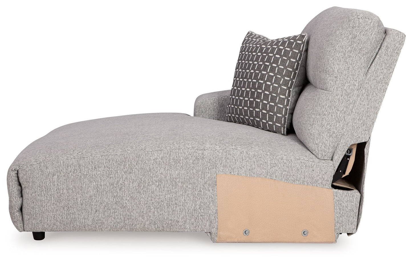Acklen Place - Pewter - Laf Power Reclining Back Chaise