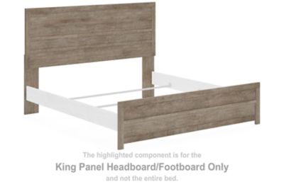 Culverbach - King Panel Headboard/Footboard - Gray