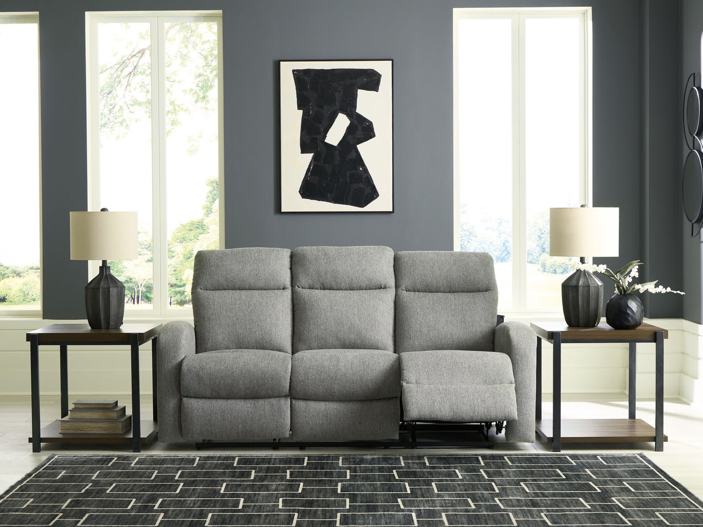 Gauntlet - Sterling - Reclining Sofa