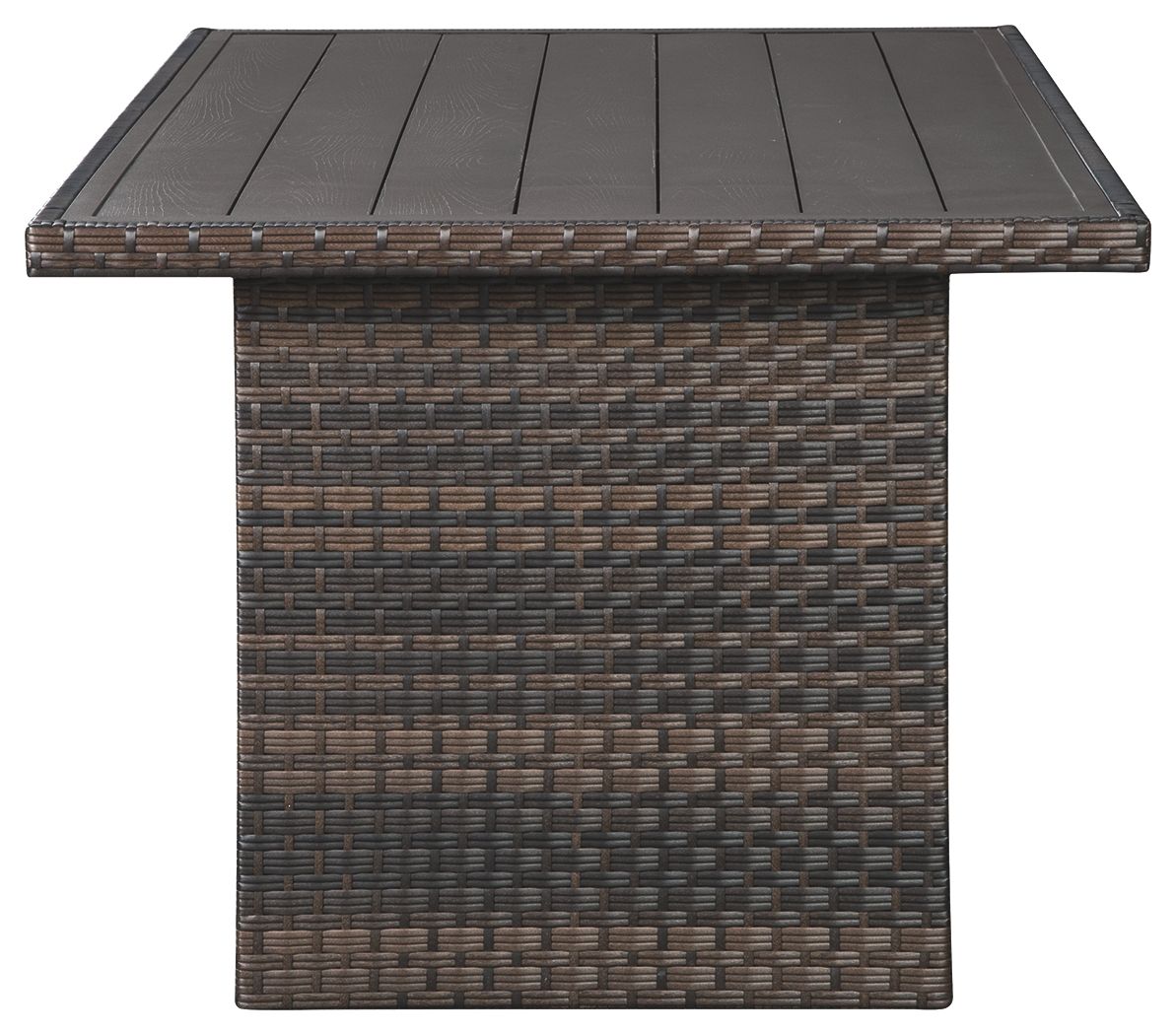 Easy Isle - Dark Brown / Beige - RECT Multi-Use Table