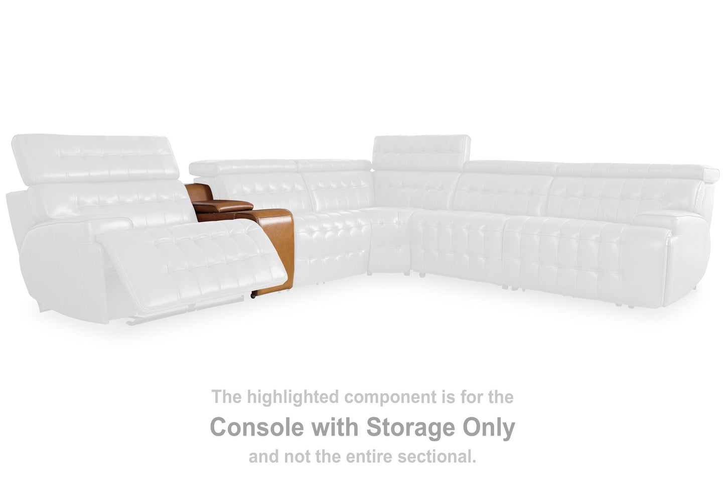 Temmpton - Chocolate - Console With Storage