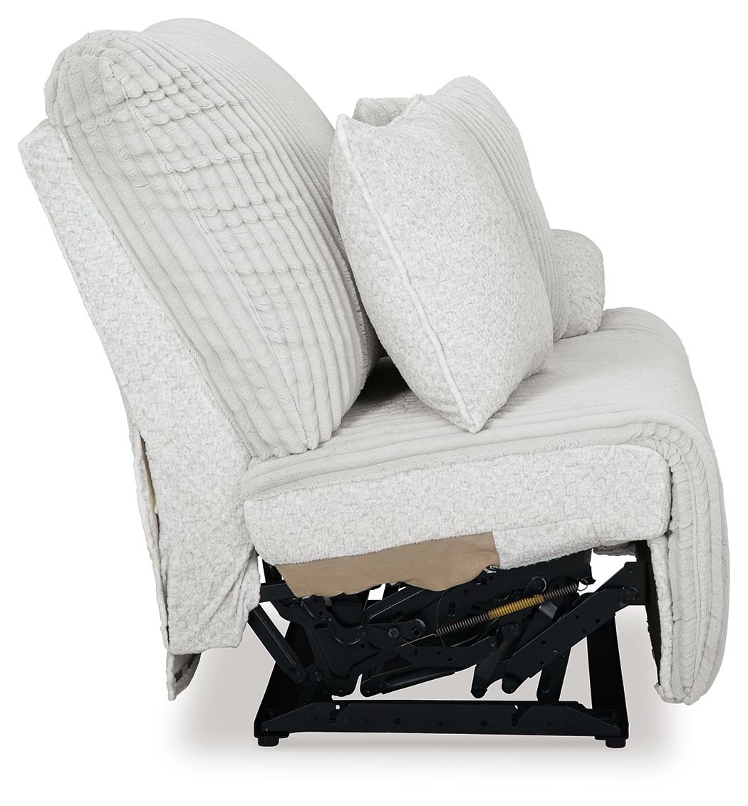 Top Tier - Alloy - Raf Zero Wall Power Recliner