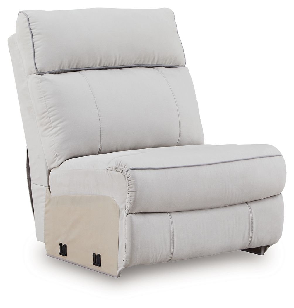 Social Pointe - Pearl / Ash - Armless Chair