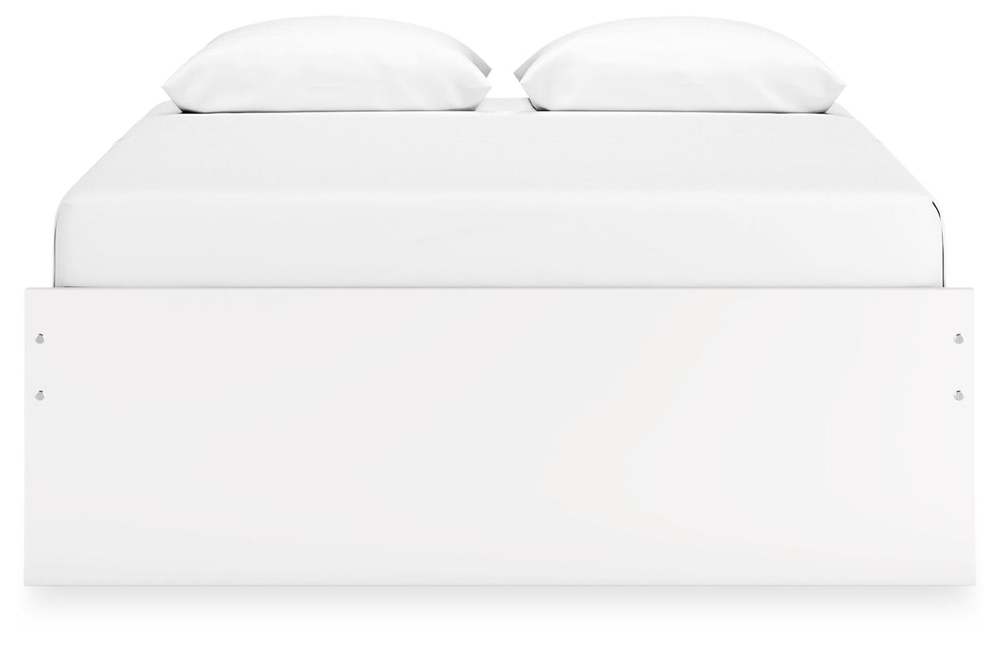Onita - White - Queen Platform Bed
