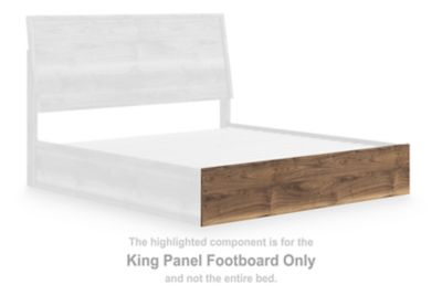 Chirason - King Panel Footboard - Brown
