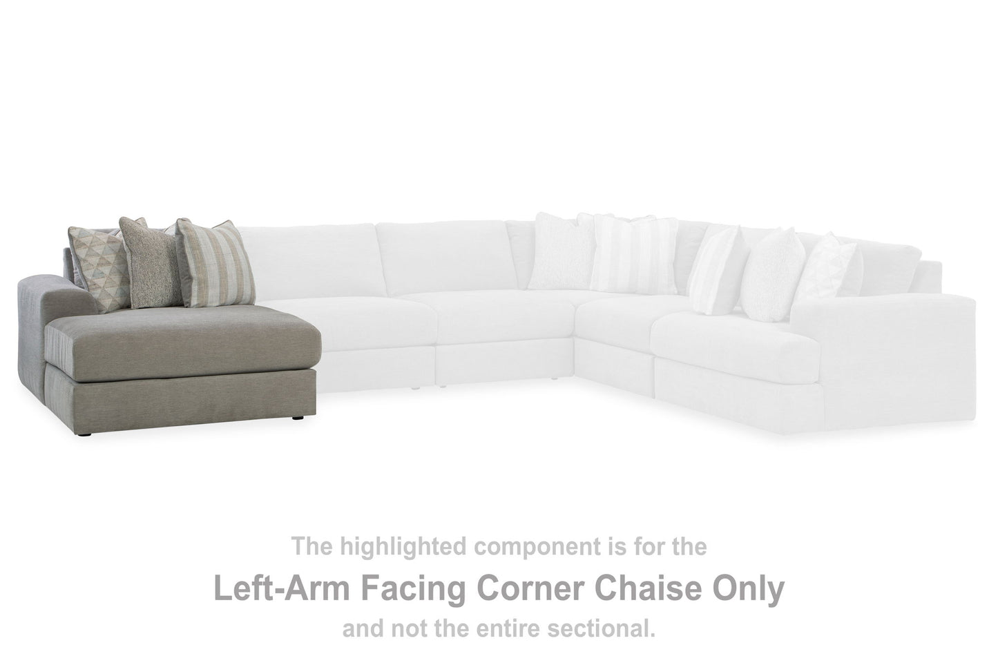 Avaliyah - Ash - Laf Corner Chaise