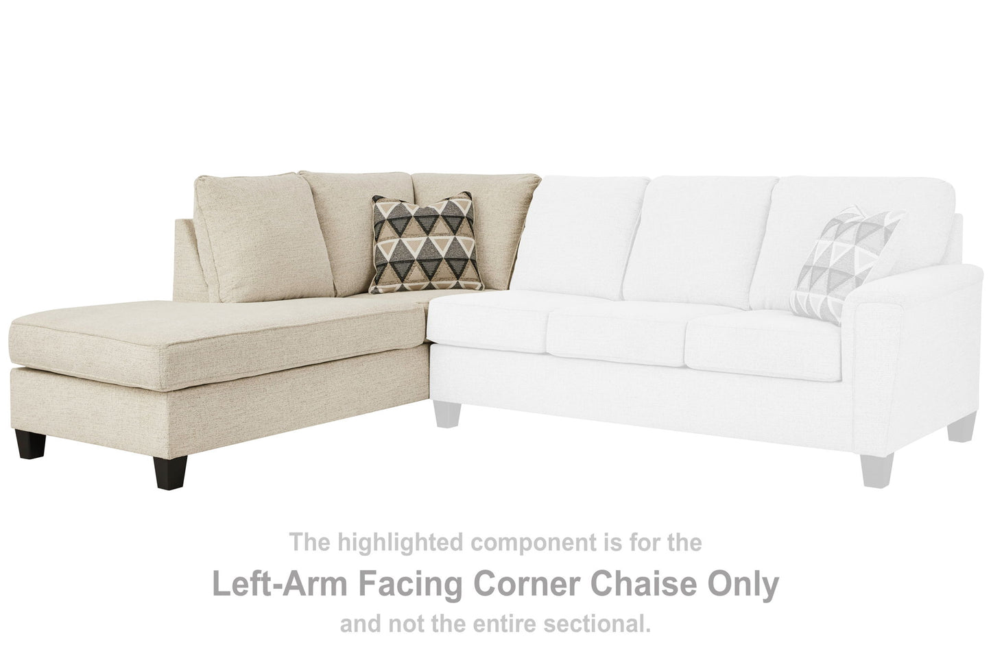 Abinger - Natural - LAF Corner Chaise