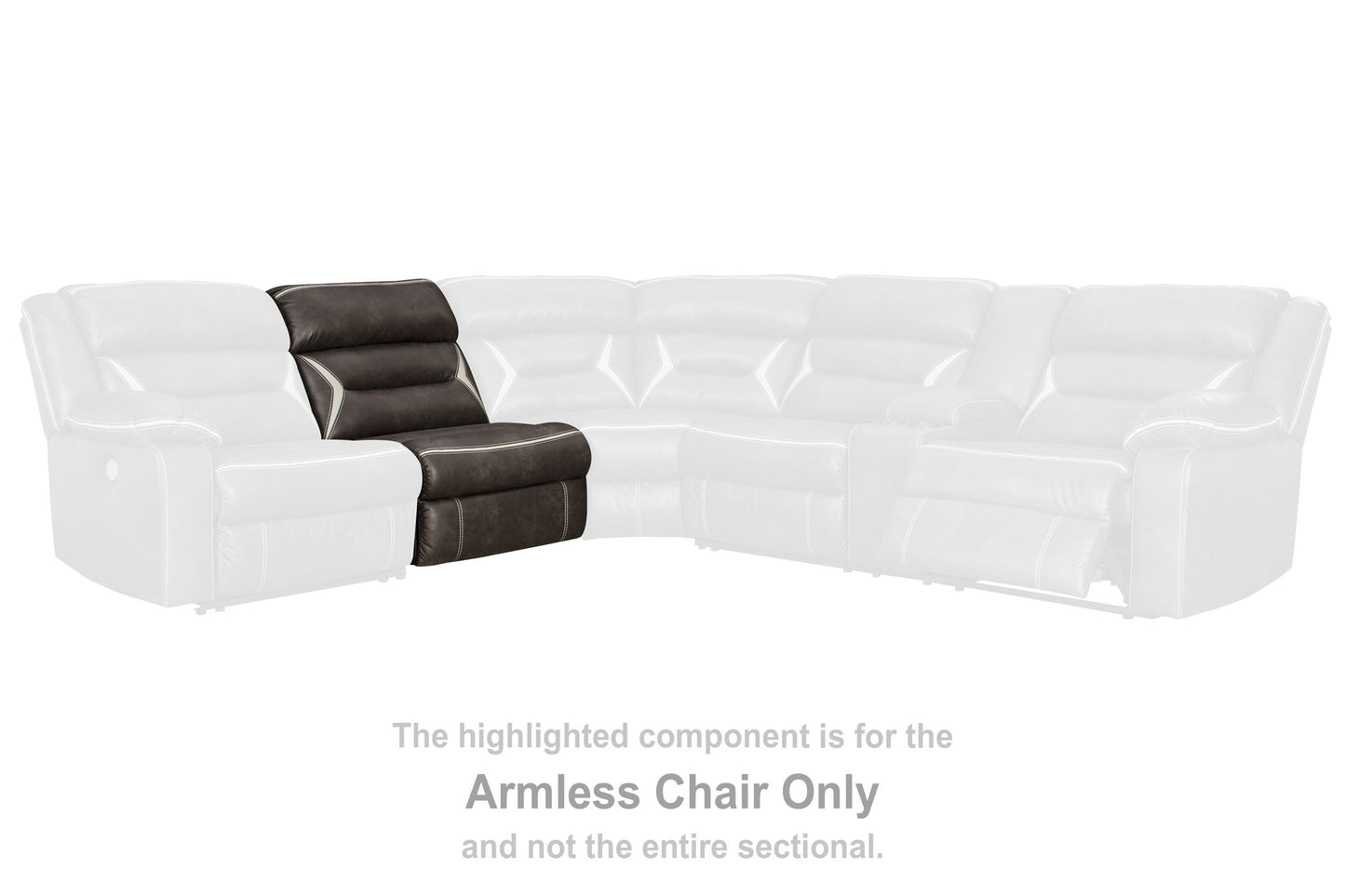 Kincord - Armless Chair - Midnight