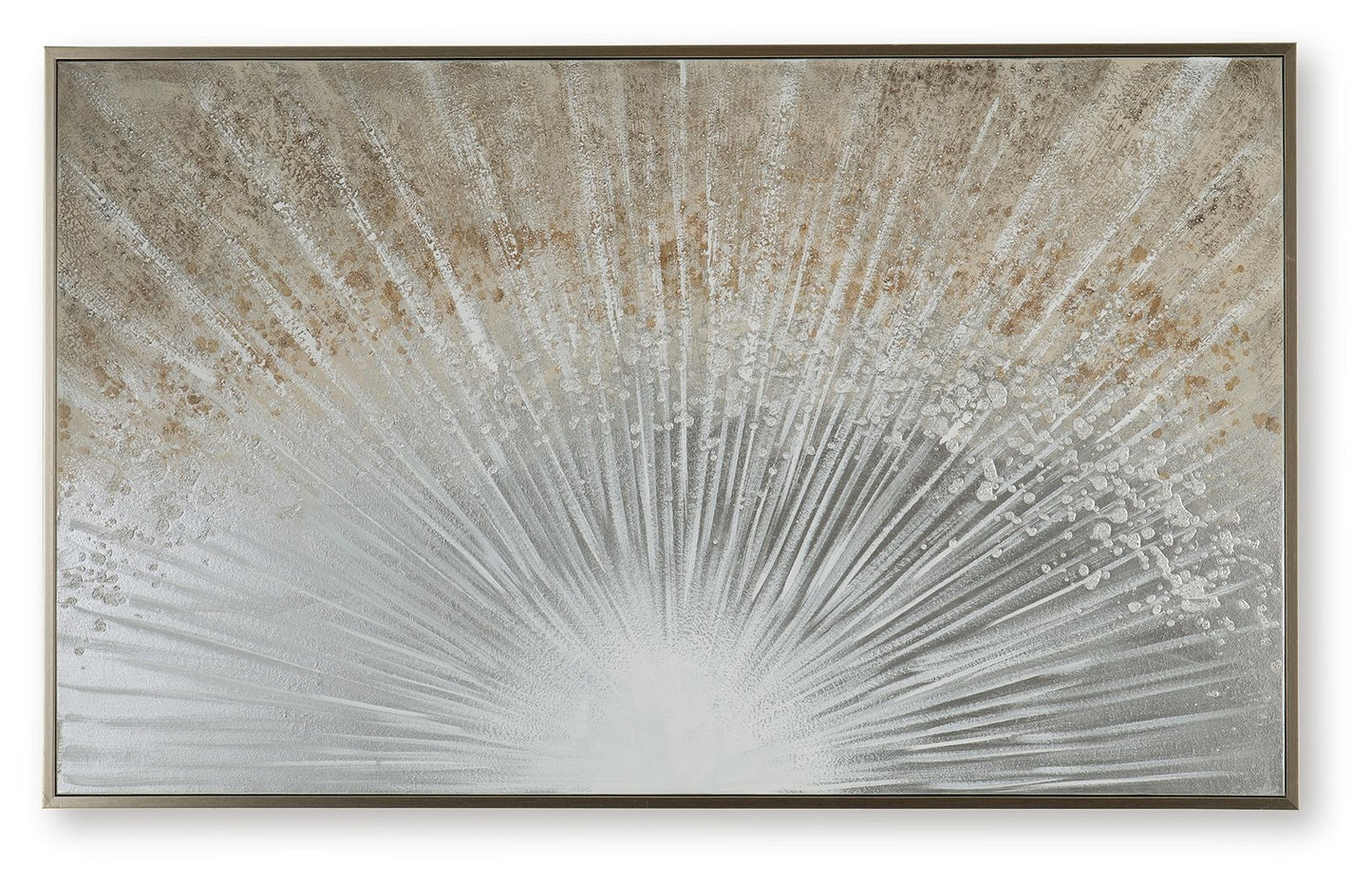 Waldard - Gray / Taupe / White - Wall Art