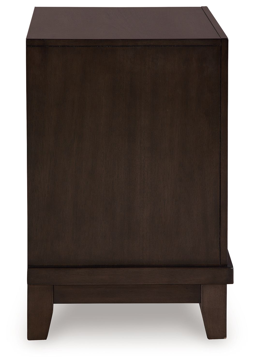 Neymorton - Dark Grayish Brown - Two Drawer Night Stand
