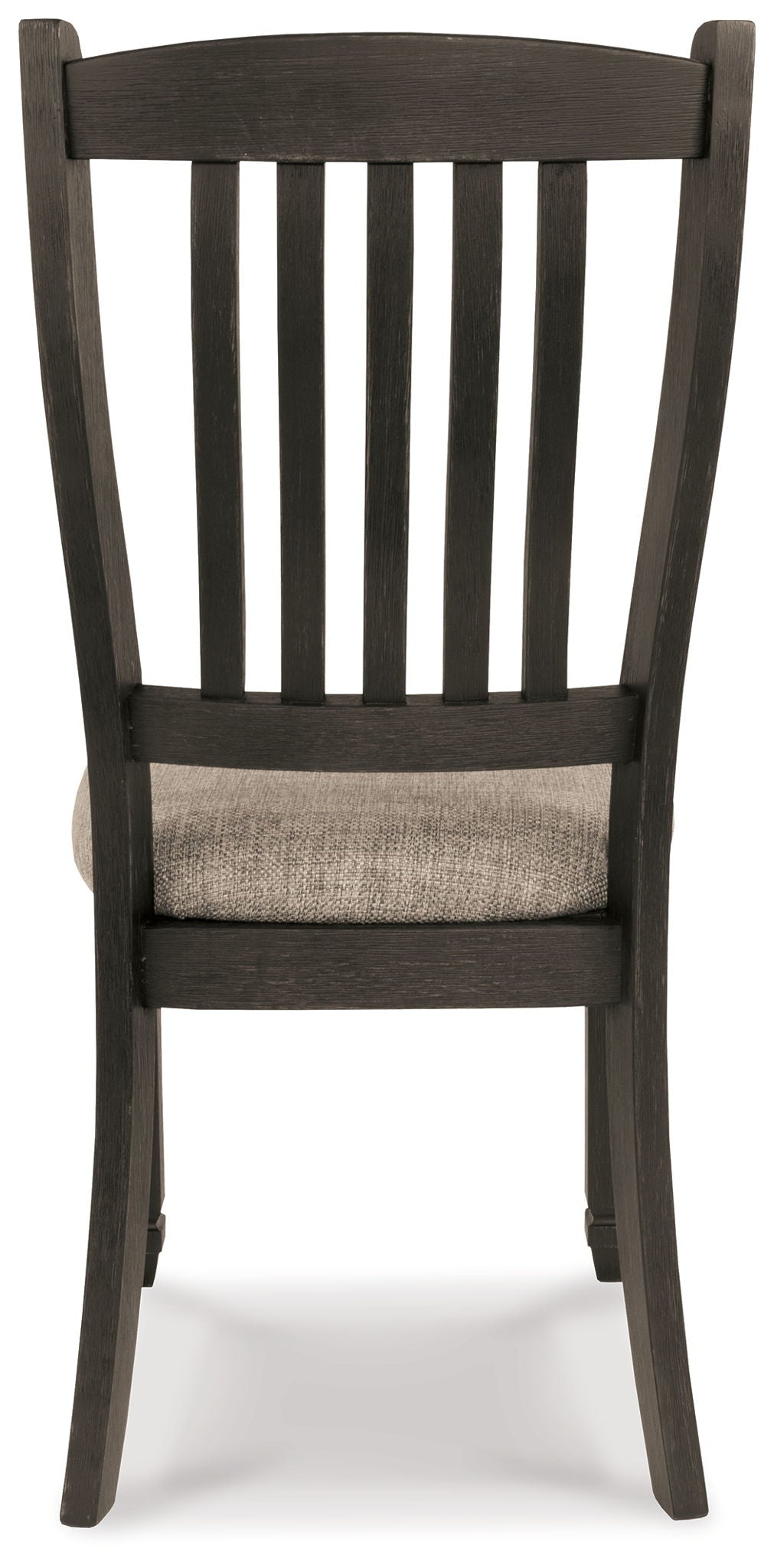 Tyler Creek - Black / Grayish Brown - Dining UPH Side Chair (Set of 2) - Slatback
