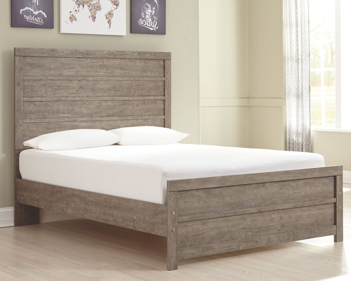 Culverbach - Full Panel Headboard/Footboard - Gray