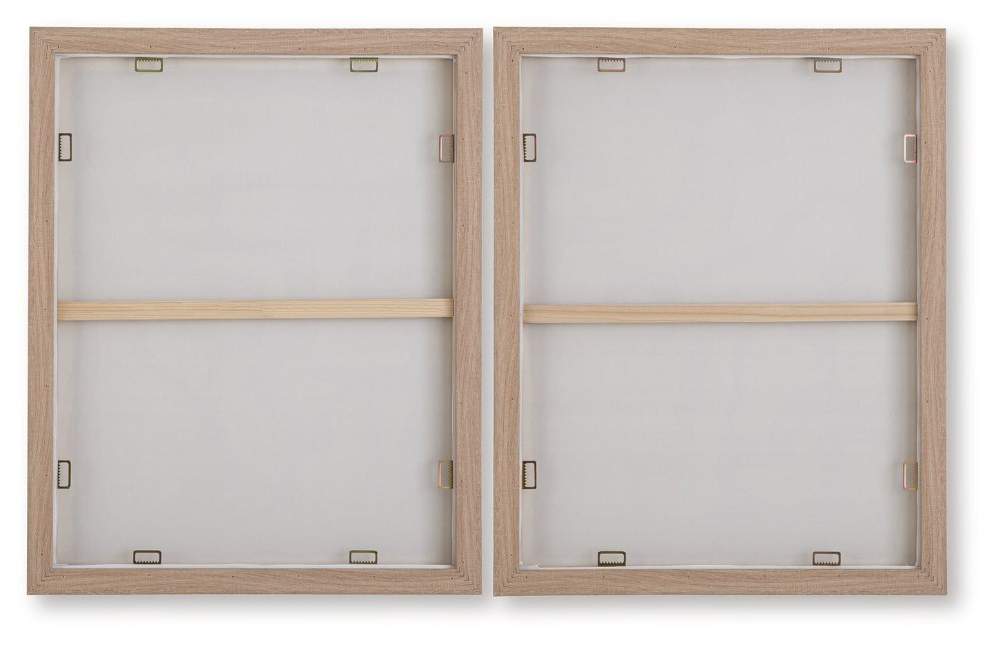 Waldett - Beige / White - Wall Art Set (Set of 2)