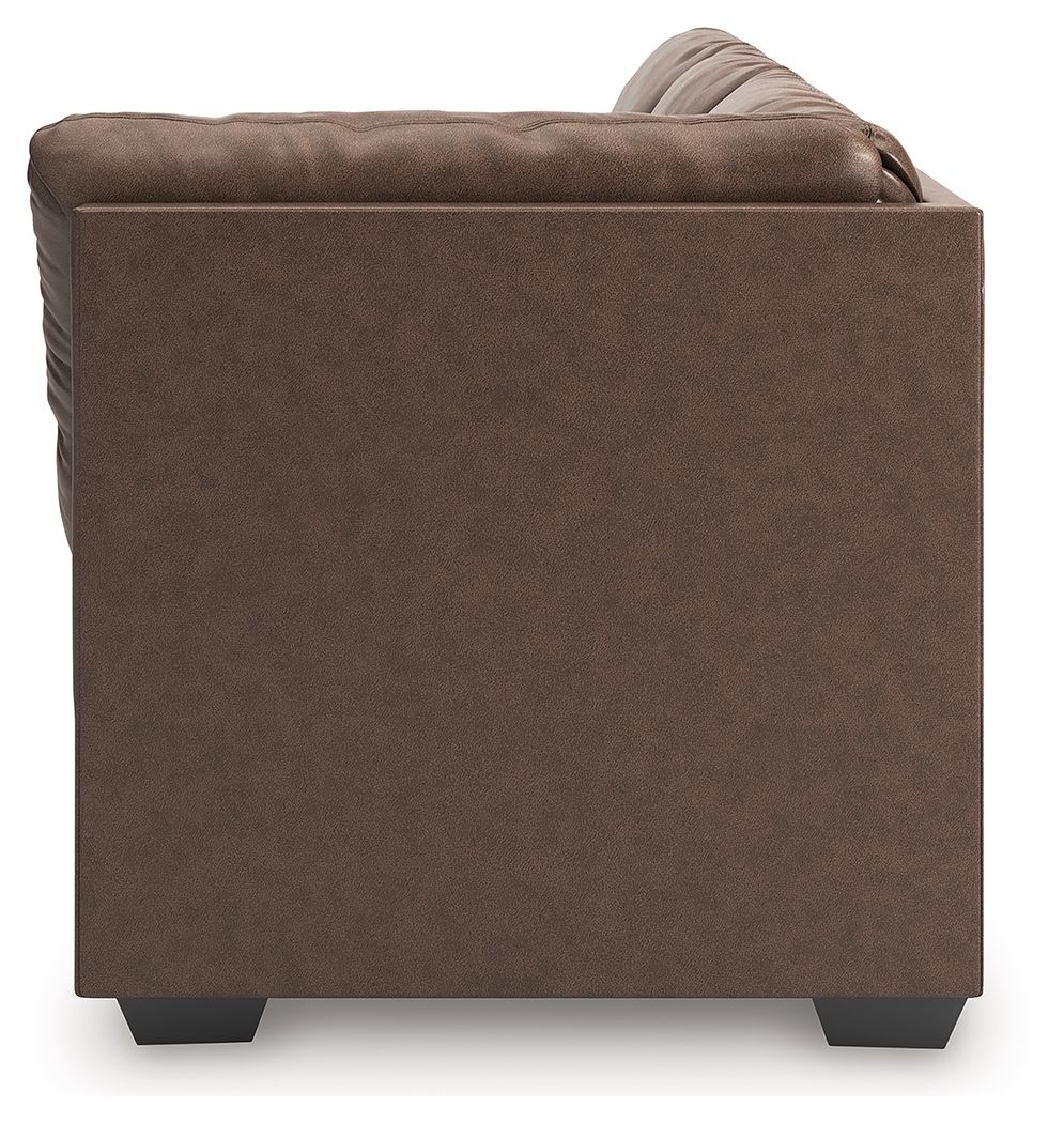WillowBend - LAF Sofa With Corner Wedge - Umber