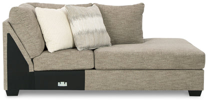 Creswell - RAF Corner Chaise - Stone