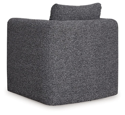 Vreni - Charcoal / Black - Accent Chair