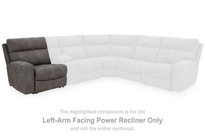 Next-gen Durapella - Laf Zero Wall Power Recliner - Slate