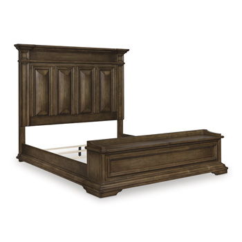 Frantanna - Queen Storage Footboard - Brown
