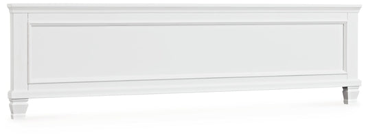 Fortman - King/Cal King Panel Footboard - White
