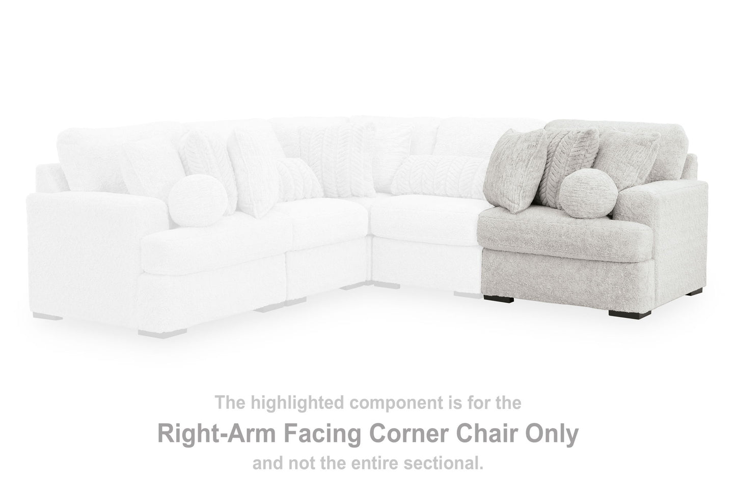 Cuddle Plush - RAF Corner Chair - Arctic