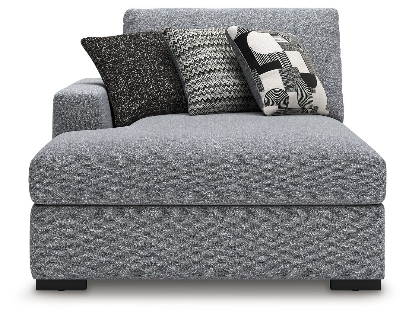 Bealton - LAF Corner Chaise - Salt And Pepper