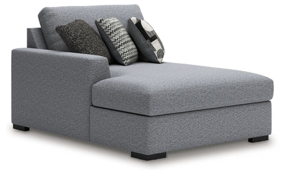 Bealton - LAF Corner Chaise - Salt And Pepper