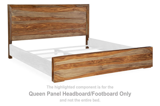 Dressonni - Queen Panel Headboard/Footboard - Brown