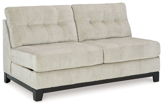 Maxon Place - Armless Loveseat - Stone