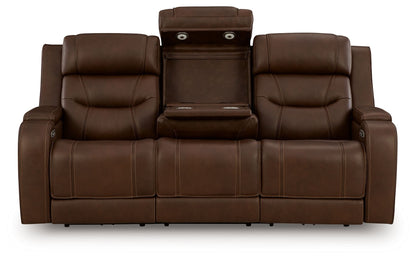 Knightington - Power Reclining Sofa With Audio Seating