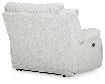 Top Tier - Alloy - Laf Zero Wall Power Recliner