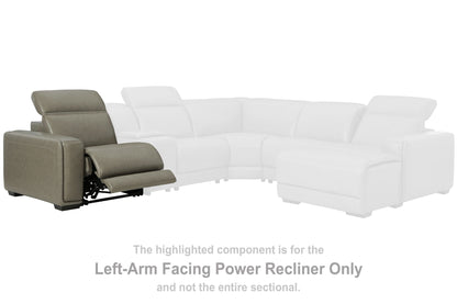 Correze - LAF Zero Wall Power Recliner - Gray