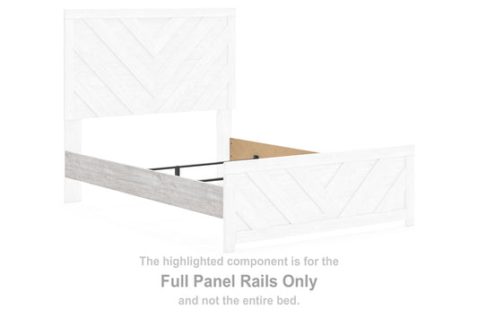 Cayboni - Full Panel Rails - Whitewash
