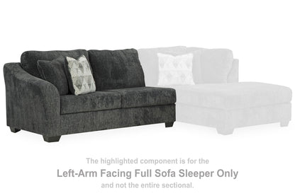 Biddeford - Laf Full Sofa Sleeper - Shadow