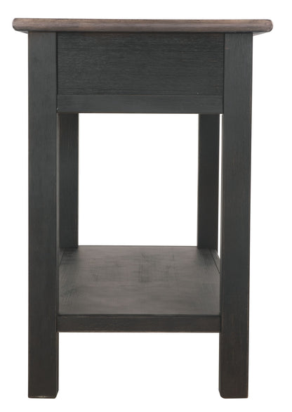 Tyler Creek - Grayish Brown / Black - Sofa Table
