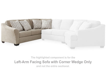Brogan Bay - Laf Sofa With Corner Wedge - Cork