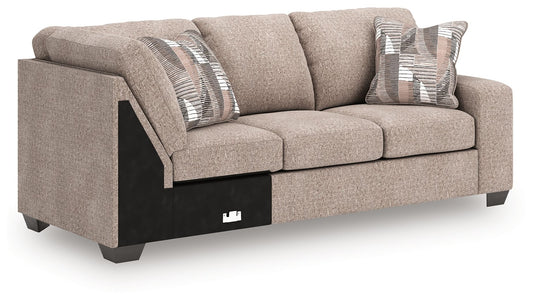 Newellen - RAF Sofa With Corner Wedge - Beige
