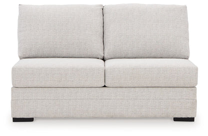 Koralynn - Armless Loveseat - Stone