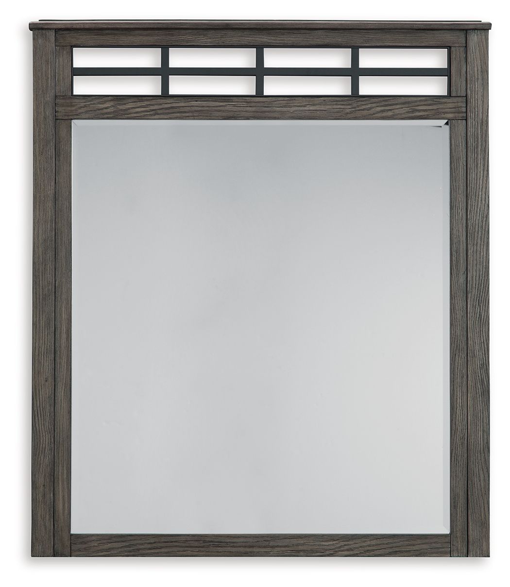 Montillan - Bedroom Mirror - Grayish Brown