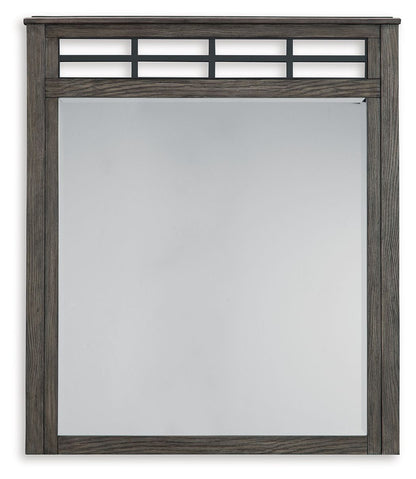 Montillan - Bedroom Mirror - Grayish Brown