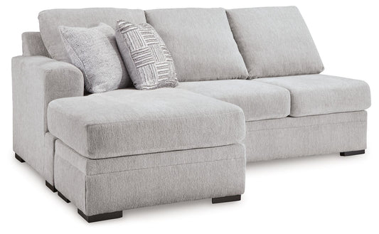 Gabyleigh - Laf Sofa Chaise - Nickel