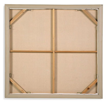 Weatheridge - Grey / Gold - Wall Art