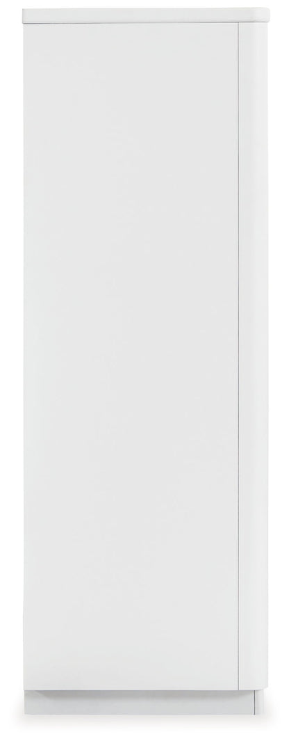 Chalanna - White - Five Drawer Chest