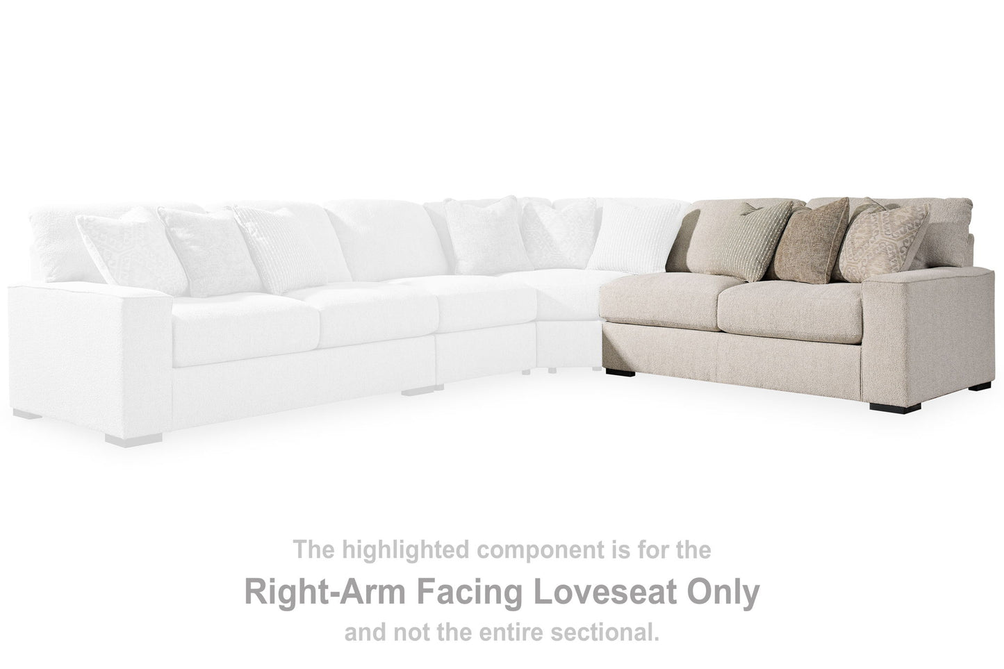 Ballyton - Raf Loveseat - Sand