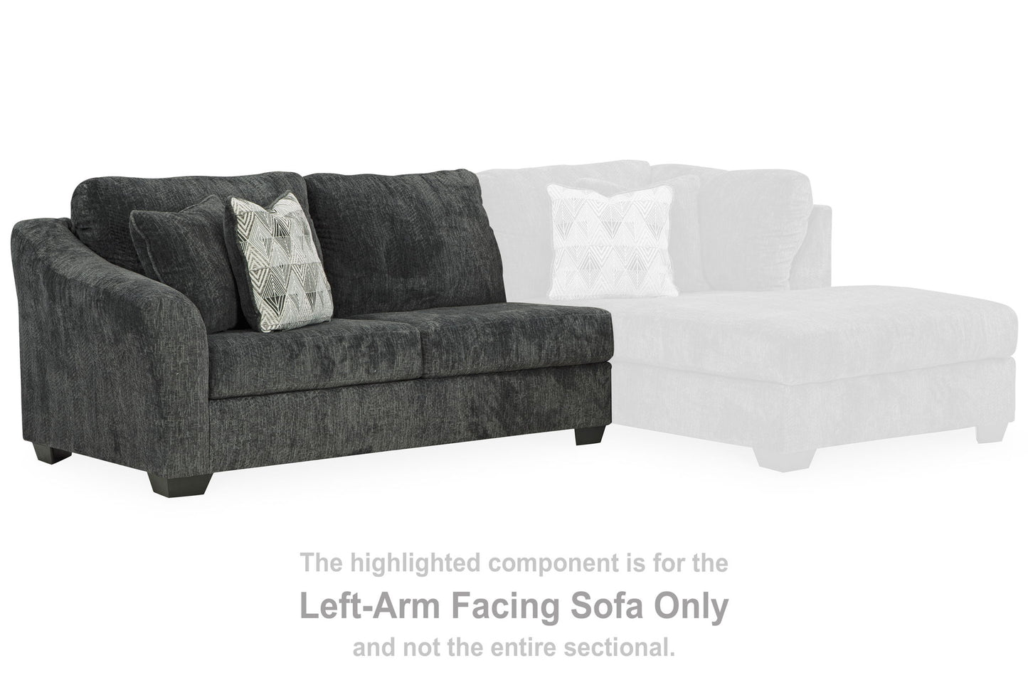 Biddeford - Laf Sofa - Shadow