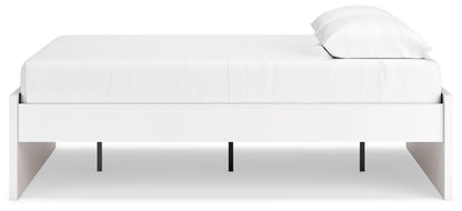 Onita - White - Queen Platform Bed