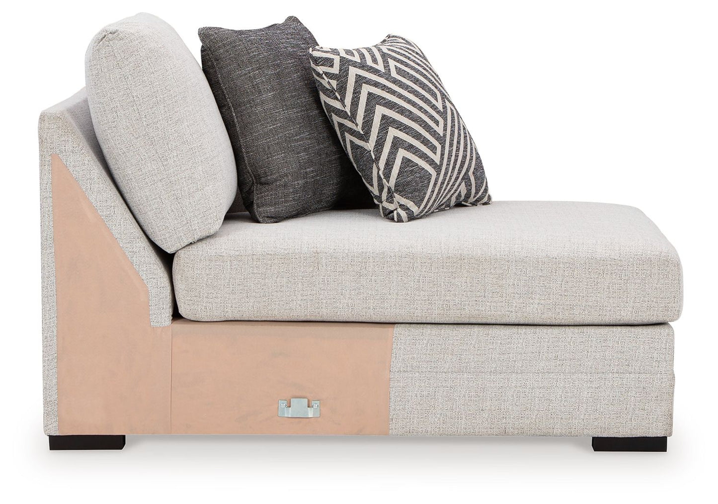 Koralynn - Raf Corner Chaise - Stone