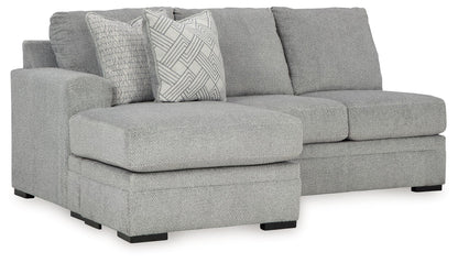 Casselbury - Laf Sofa Chaise - Cement
