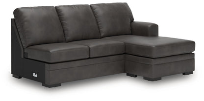 Lofton-Pike - RAF Sofa Chaise - Shadow